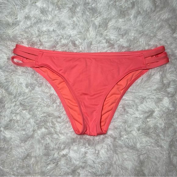 Mossimo Coral Strappy Hipster Bikini Bottom XL - Picture 5 of 15